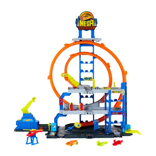 Garage Garage Playset Mattel JBM74 HOT WHEELS CITY Mega Loop (ord.min.1.00 unità)