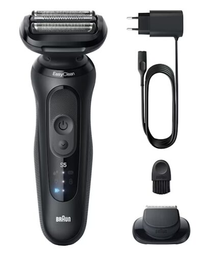 Rasoio barba elettrico Rasoio barba Braun 52 N1200S SERIES 5 EasyClean Black (ord.min.1.00 unità) - immagine 2