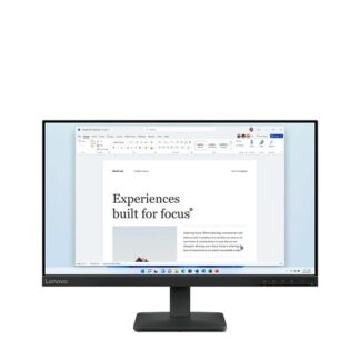 Monitor Monitor Lenovo 68C2KAC1I5 L24 4e Raven black (ord.min.1.00 unità)