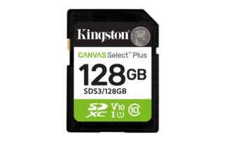 Scheda di memoria Scheda di memoria Kingston SDS3 128GB CANVAS SELECT PLUS (ord.min.1.00 unità)