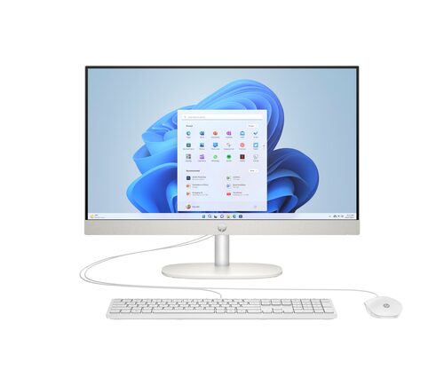 All in one All in one Hp BT4W8EA 24 CR0071NL Shell white (ord.min.1.00 unità) - immagine 2