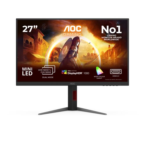 Monitor Monitor Aoc U27G4XM Black e Red (ord.min.1.00 unità)