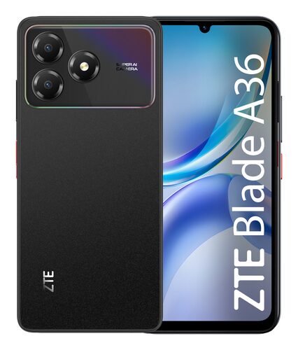 Smartphone Smartphone Zte BLDA36M128BLK BLADE A36 Nebula black (ord.min.1.00 unità) - immagine 2