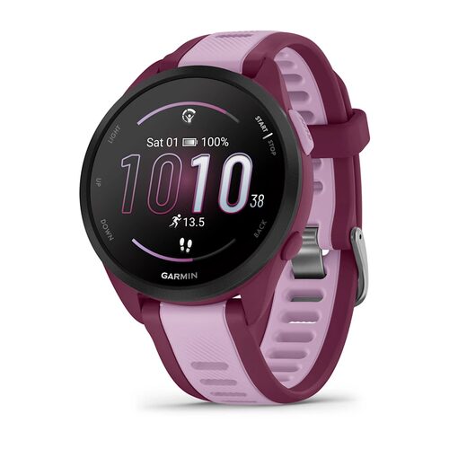Smartwatch Smartwatch Garmin 010 02863 33 FORERUNNER 165 Music Berry e Lilac (ord.min.1.00 unità) - immagine 2