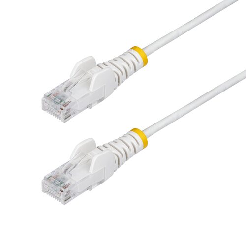Cavo di rete Cavo di rete Startech.Com N6PAT100CMWHS Patch Cable White (ord.min.1.00 unità) - immagine 2
