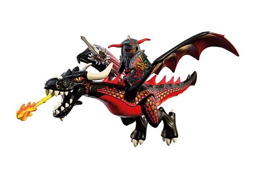 Costruzioni Costruzioni Playmobil 72114 KNIGHTS Drago Nero (ord.min.1.00 unità) - immagine 2