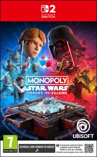 Videogioco Videogioco Ubisoft L00509 SWITCH 2 Monopoly Star Wars Heroes vs Villai (ord.min.1.00 unità)