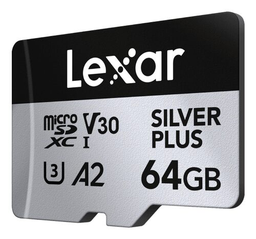 Scheda di memoria Scheda di memoria Lexar LMSSIPL064G BNANU (2 PACK) SILVER PLUS Double (ord.min.1.00 unità)