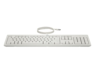 Tastiera e mouse Tastiera e mouse Hp AW5S6AA 225 Wired White (ord.min.1.00 unità)