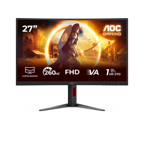 Monitor Monitor Aoc C27G4Z2 Curvo Black (ord.min.1.00 unità) - immagine 2