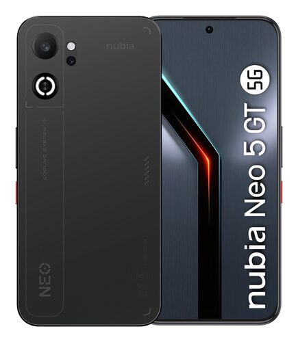 Smartphone Smartphone Nubia NBNEO5GTBBLK NEO 5 GT Obsidian black (ord.min.1.00 unità) - immagine 2