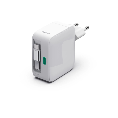 Caricabatterie USB Caricabatterie Hama 00200025 65W GaN White (ord.min.1.00 unità) - immagine 2