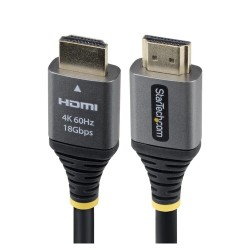 Cavo HDMI Cavo HDMI Startech.Com HDMMV5F 2.0 Black e Gray (ord.min.1.00 unità) - immagine 2
