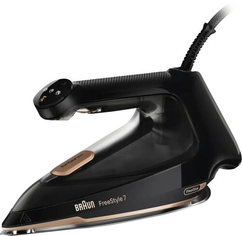 Ferro stiro vapore Ferro stiro vapore Braun 0127411002 FREESTYLE 7 FI7276BK Black e Coppe (ord.min.1.00 unità)