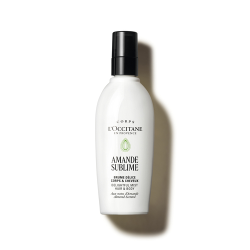 Colonie e acque profumate Amande sublime spray profumato corpo & capelli L'Occitane en Provence (ord.min.1.00 unità) - immagine 2