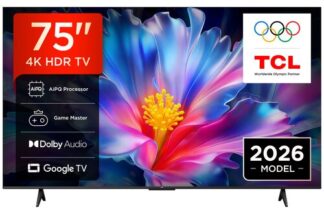 Televisore Tv Tcl 75P6L P SERIES Black (ord.min.1.00 unità)