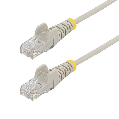Cavo di rete Cavo di rete Startech.Com N6PAT5MGRS Patch Cable Slim Grey (ord.min.1.00 unità) - immagine 2