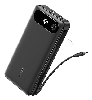 Power bank Power bank Anker A1383H11 Built In cable Black (ord.min.1.00 unità) - immagine 2