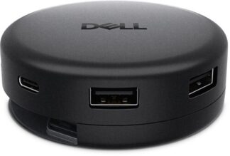 Hub multiporta HUB Dell DA326 BK EMEA TRAVEL Docking USB C Black (ord.min.1.00 unità)