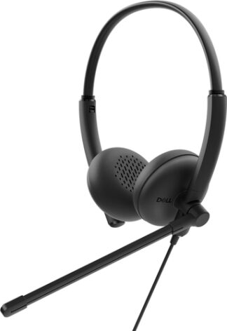 Cuffie microfono filo Cuffie microfono filo Dell WH125 DWW USB Black (ord.min.1.00 unità)