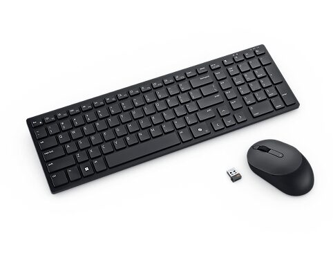 Tastiera e mouse Tastiera e mouse Dell KM555 BLK ITA PRO Compact Silent Black (ord.min.1.00 unità)