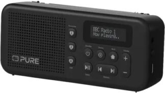 Radio Radio Pure 255228 ELAN Move Black (ord.min.1.00 unità)