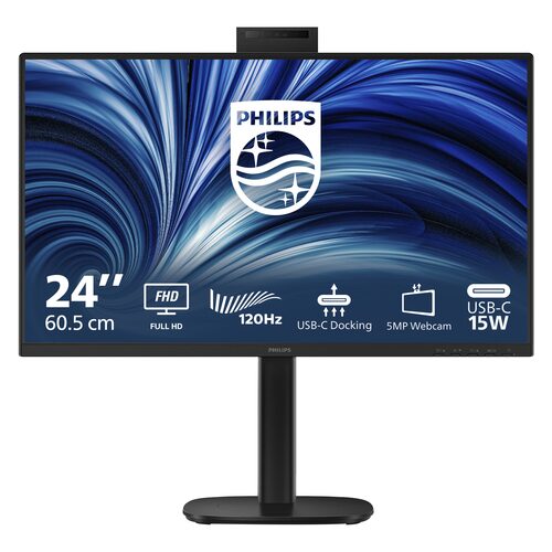 Monitor Monitor Philips 24B2U3301H 00 3000 SERIES Black (ord.min.1.00 unità) - immagine 2