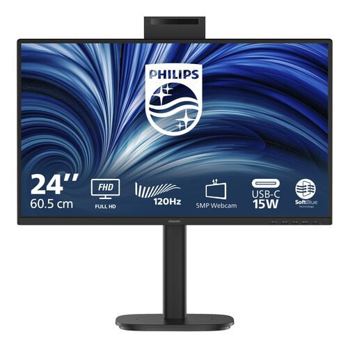 Monitor Monitor Philips 24B2N3200JH 00 3000 SERIES Black (ord.min.1.00 unità) - immagine 2