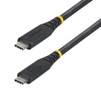 Cavo USB C Cavo USB C Startech.Com CC1M40GUSB4TP 240W Power Delivery Black (ord.min.1.00 unità)