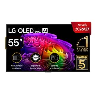Televisore Tv Lg OLED55G64LW API SERIE G6 evo AI Dark satin silver (ord.min.1.00 unità)