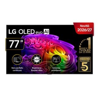 Televisore Tv Lg OLED77G64LW API SERIE G6 evo AI Dark satin silver (ord.min.1.00 unità)