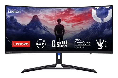 Monitor Monitor Lenovo 67C7GACBIT LEGION R34w 30 Curvo Raven black (ord.min.1.00 unità)