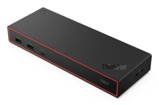 Hub multiporta HUB Lenovo 40BF0100IT THINKPAD USB4 Dock 5000 Black (ord.min.1.00 unità)