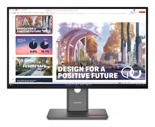 Monitor Monitor Lenovo 64B3GAT2EU THINKVISION P27QD 40 Raven black (ord.min.1.00 unità)