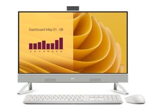 All in one All in one Dell 7VFRN EC27250 Pearl white (ord.min.1.00 unità)