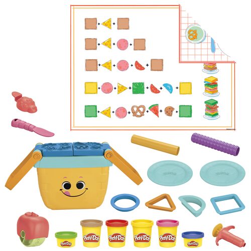 Pasta modellabile Pasta modellabile Hasbro F6916 PLAY DOH Primo Picnic delle forme plays (ord.min.1.00 unità)