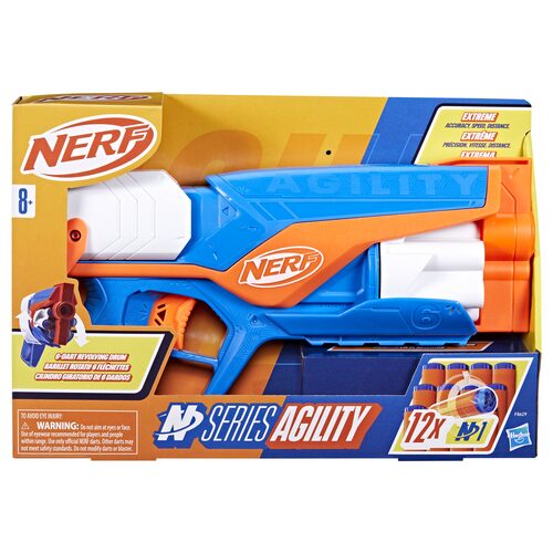 Pistola blaster Pistola blaster Hasbro F86292210 NERF N Series Agility 12cp (ord.min.1.00 unità)