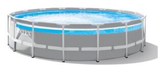 Piscina fuori terra Piscina Intex 26730 PRISMA FRAME con accessori Grigio chiaro (ord.min.1.00 unità)