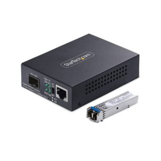 Convertitore rete Convertitore rete Startech.Com MCM1110SMLC20 Media Converter Fibra LC (ord.min.1.00 unità)