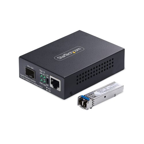 Convertitore rete Convertitore rete Startech.Com MCM1110SMLC20 Media Converter Fibra LC (ord.min.1.00 unità)
