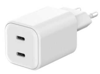 Caricabatterie USB Caricabatterie Tucano MA GAN652 EU 65W Dual Port GaN White (ord.min.1.00 unità)