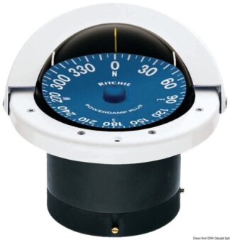 Bussola Ritchie Supersport 4"1/2 bianca/blu - 25.087.12 Osculati Bussole