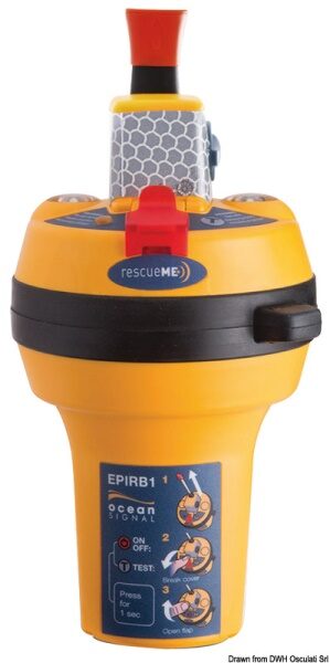 Epirb1 Ocean Signal con GPS CAT2 Manuale - 29.646.02 Osculati EPIRB (localizzatori d'emergenza)