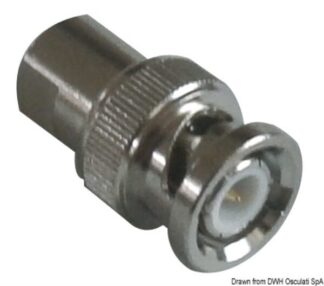 Adattatore FME maschio / BNC maschio Glomex RA355 - 29.990.27 Osculati Antenne Glomeasy Line ad installazione rapida