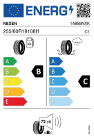Pneumatici Auto Estivi NEXEN NP-RH7 255/60 R18 108H - immagine 2