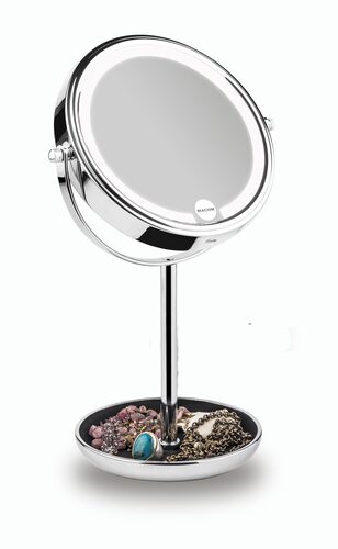 Macom Enjoy & Relax 233 specchietto per trucco Libera installazione Rotondo Cromo