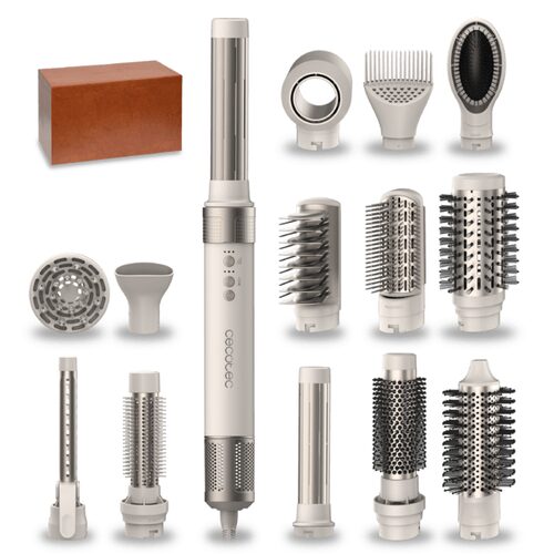 Cecotec Bamba CeramicCare 14in1 Multistyler Champagne 1400 W 1,8 m
