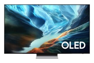 Samsung OLED AI TV 55" QE55S90HAEXZT 4K, Processore NQ4 AI Gen3, 4K AI Upscaling Pro, Glare Free, OLED HDR+, Motion Xcelerator 165Hz, Dolby Atmos & OTS Lite, Laser Slim Design, Vision AI Smart TV, 2026