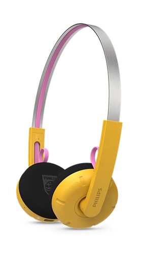 Philips TAMS1YL/00 cuffia e auricolare Con cavo e senza cavo A Padiglione Musica e Chiamate USB tipo-C Bluetooth Giallo