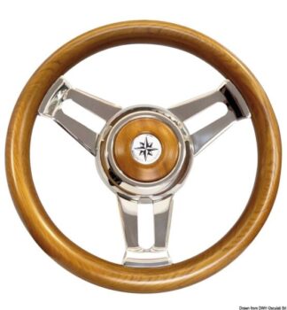 Volante in legno Teak - 45.125.03 Osculati Timonerie